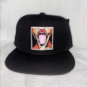 Black Snapback Hat